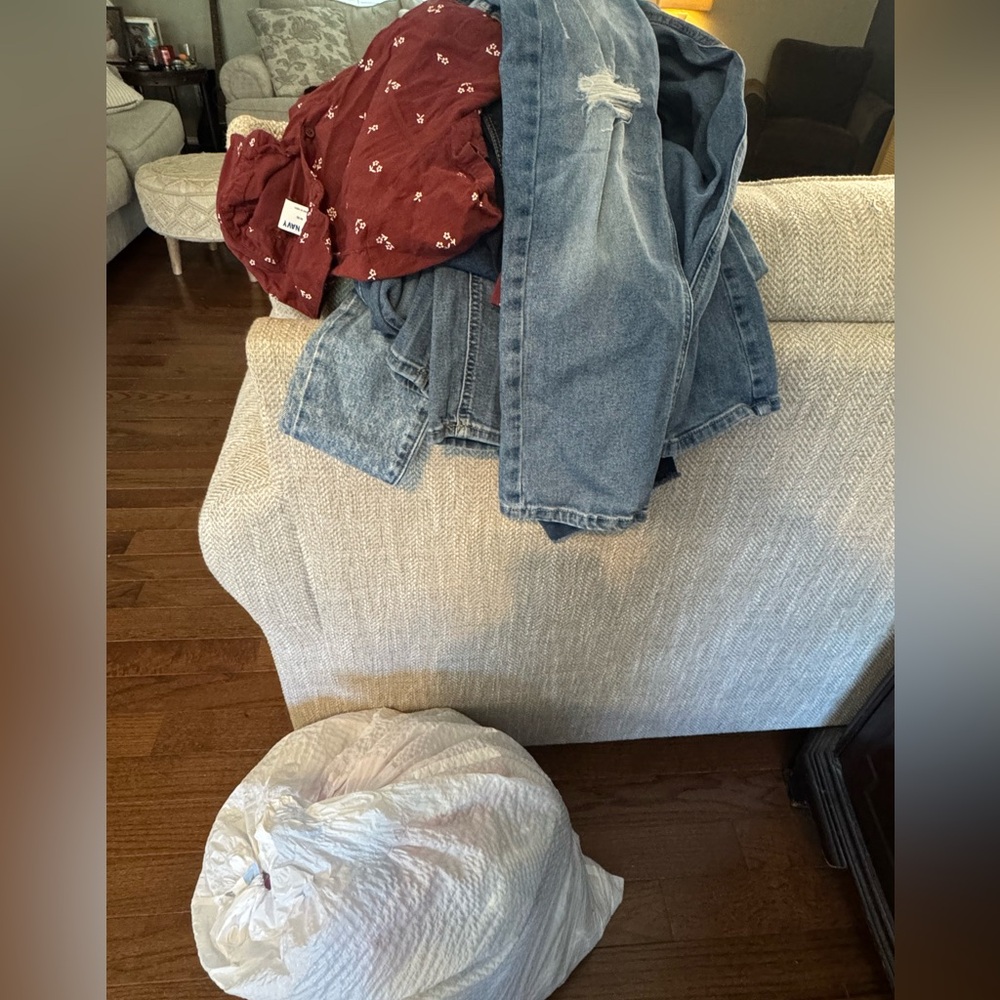 Old Navy Kids Distressed Blue Jeans